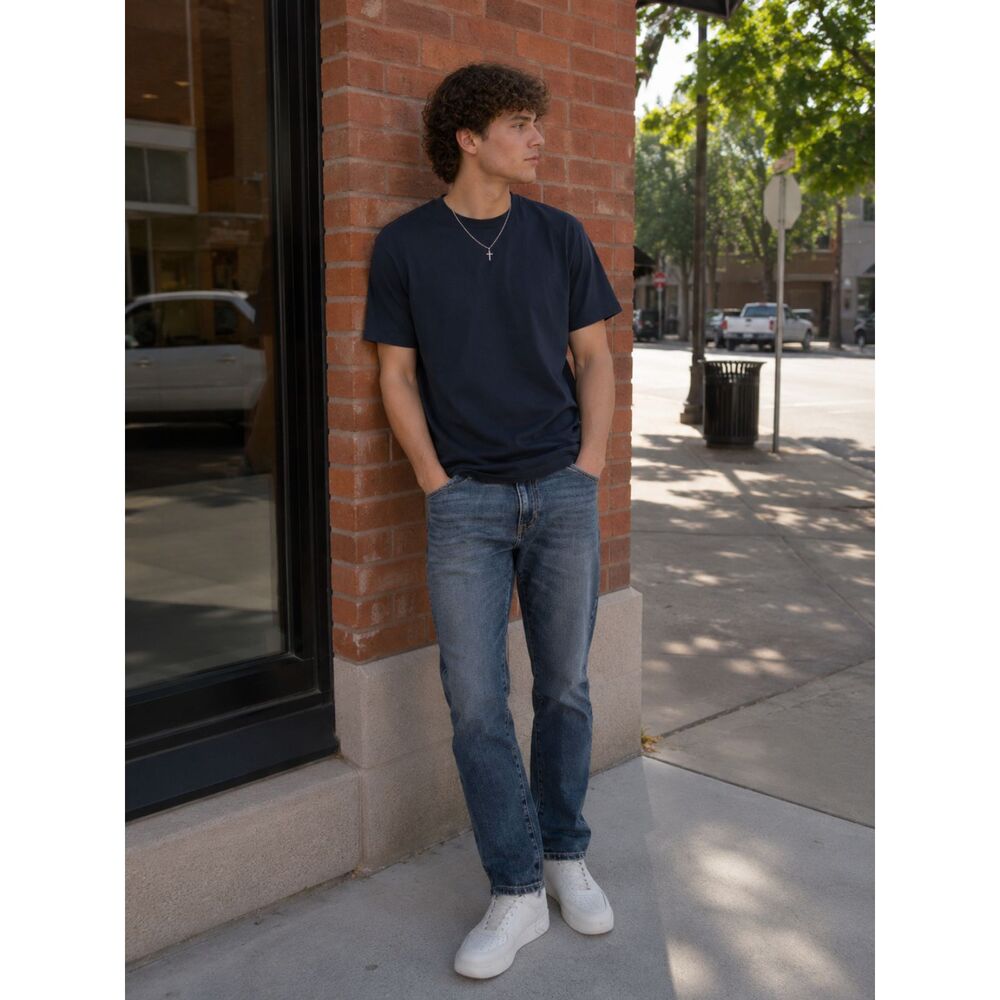 Nautica Jeans Co Relaxed Fit Blue Denim Jeans 42x32 Y2K